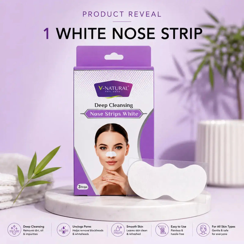 Why Deep Cleansing White Nose Strips Are Perfect for Sensitive Skin V Natural