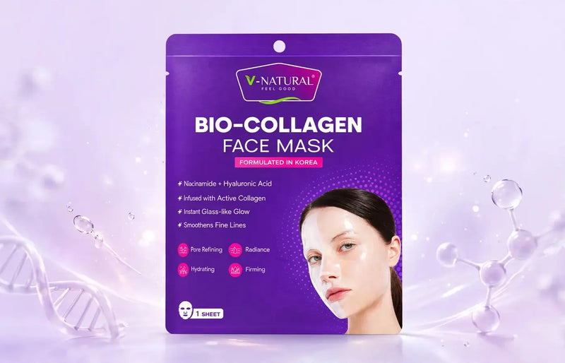 What is Bio-Collagen Face Mask? How It Gives You Glass Skin Overnight V Natural