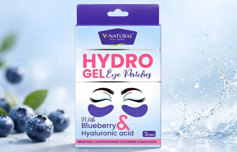 Tired Eyes? How Blueberry Eye Patches Reduce Dark Circles & Puffiness V Natural