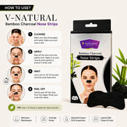 Bamboo Charcoal Nose - 6 Strip
