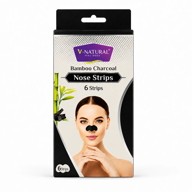 Bamboo Charcoal Nose - 6 Strip