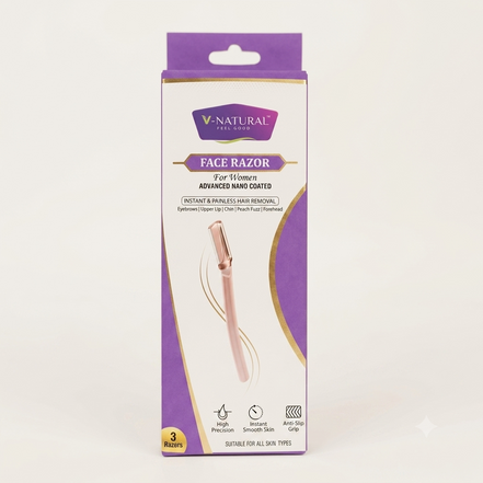 Face Razor Advanced Nano Coated (3 Razers)