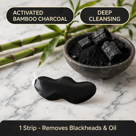 Bamboo Charcoal Nose  1 Strip