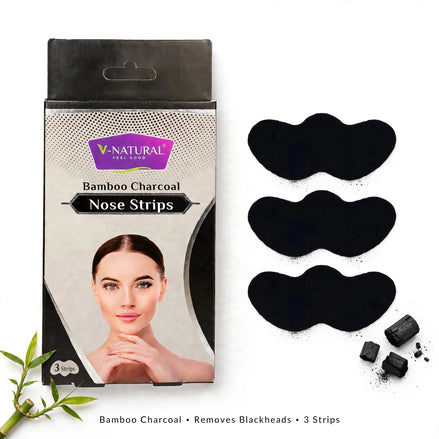 Bamboo Charcoal Nose - 3 Strip