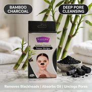 Bamboo Charcoal Nose - 3 Strip
