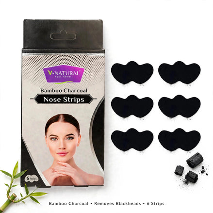 Bamboo Charcoal Nose - 6 Strip