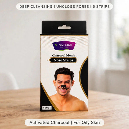 Charcoal Men's Nose Strips - pack of 6