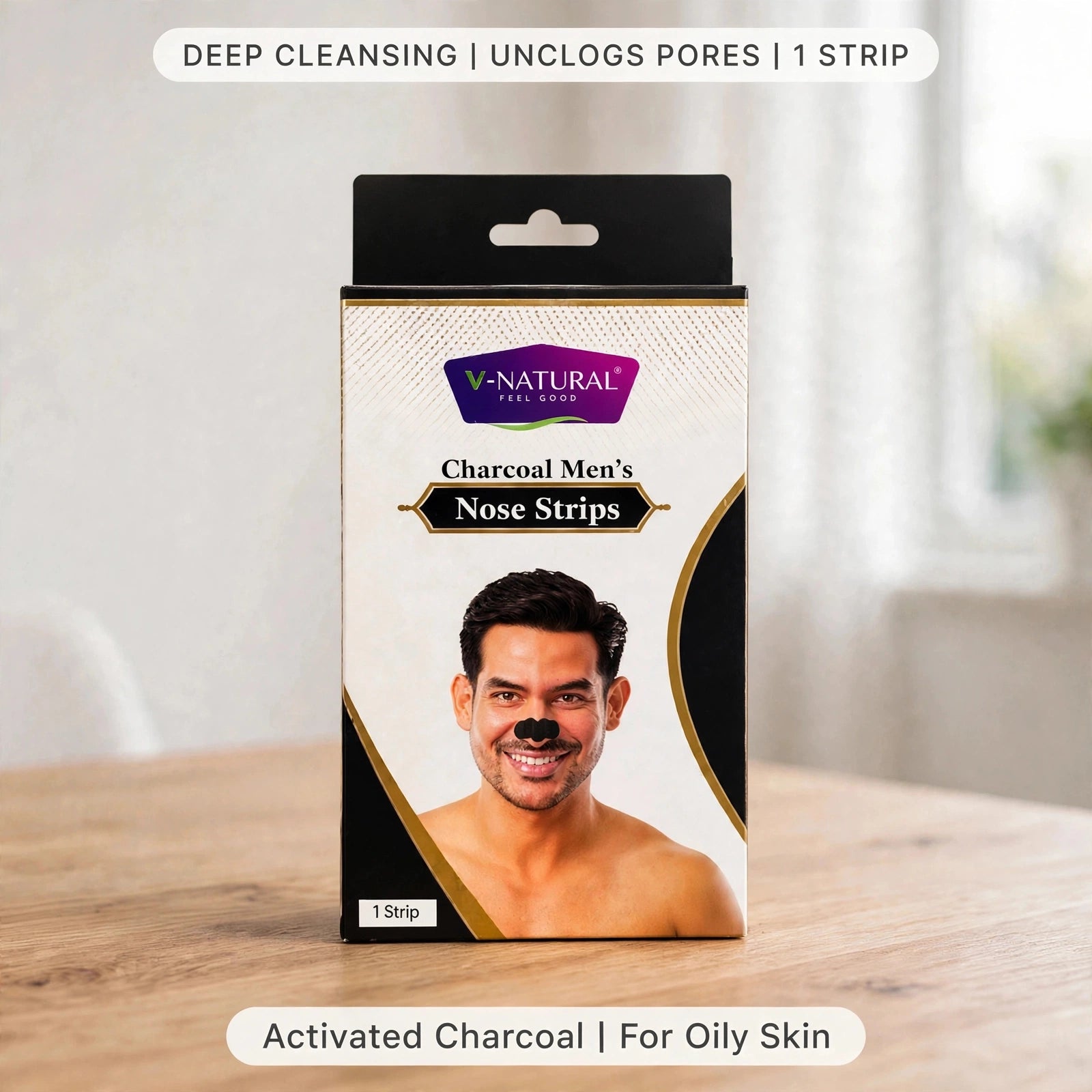 Charcoal Men's Nose Strip 1
