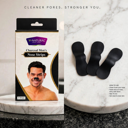 Charcoal Men's Nose Strips - pack of 3