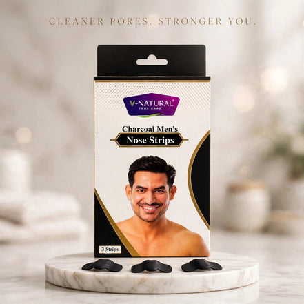 Charcoal Men's Nose Strips - pack of 3