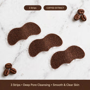 Deep Cleansing Coffee Nose Strips - pack of 3