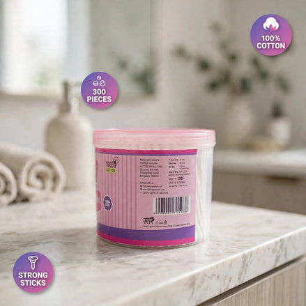 Cotton Swabs - 300 Pieces