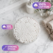 Cotton Swabs - 300 Pieces