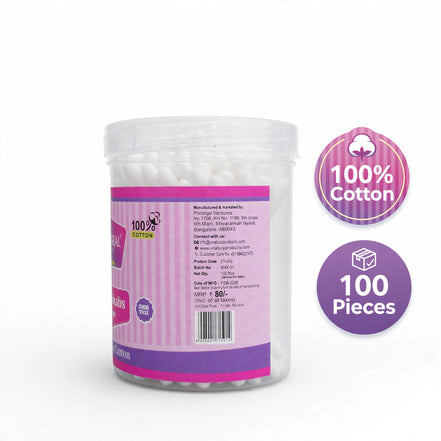 Cotton Swabs - 100 Pieces
