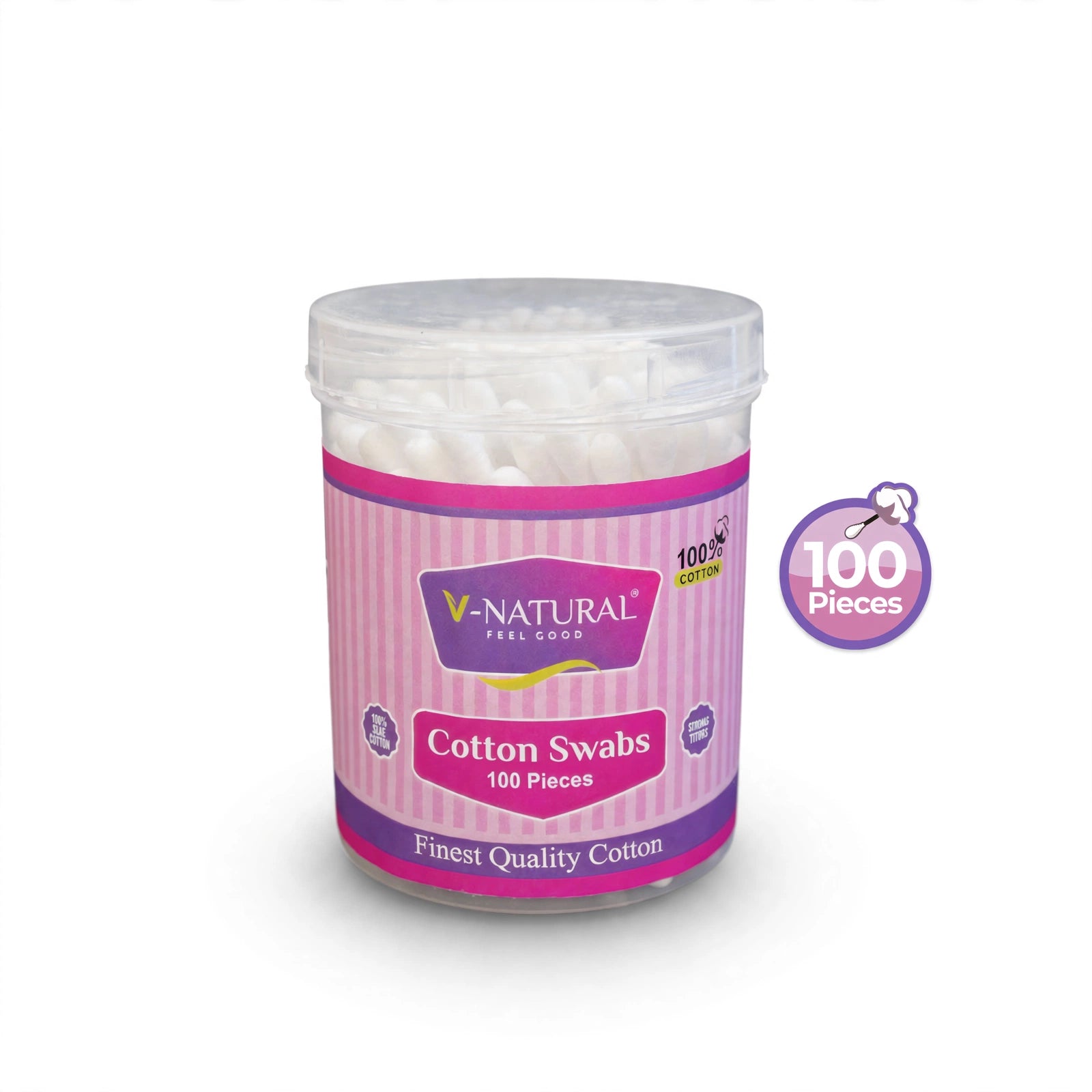 Cotton Swabs - 100 Pieces