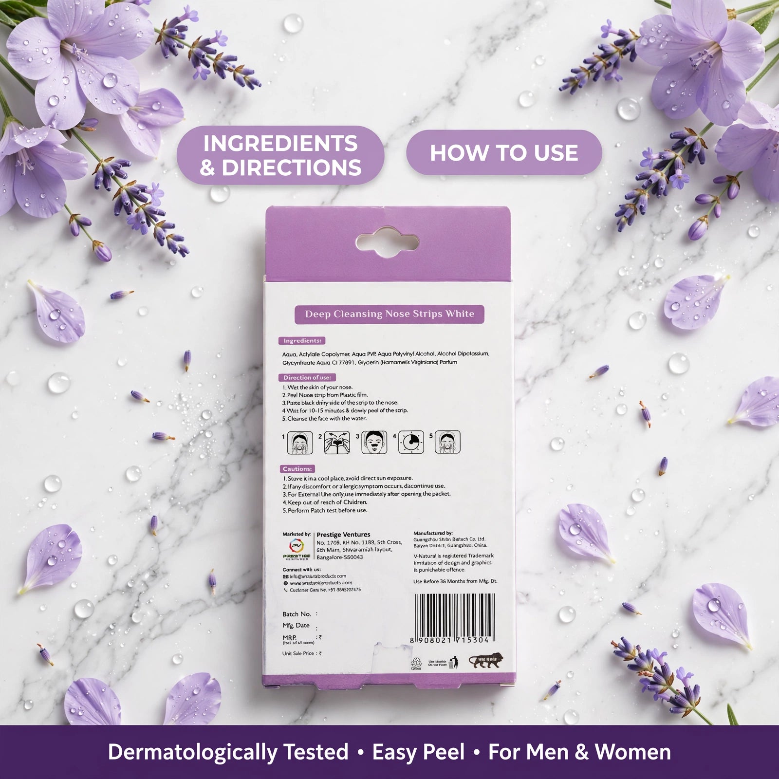 Deep Cleansing Nose Strips White - 1 Strips
