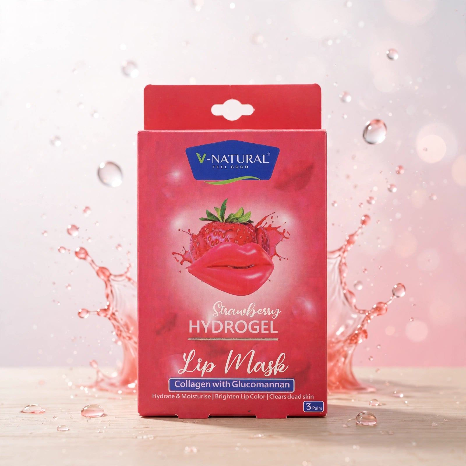 Strawberry Hydrogel Lip Mask