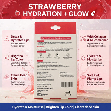 Strawberry Hydrogel Lip Mask