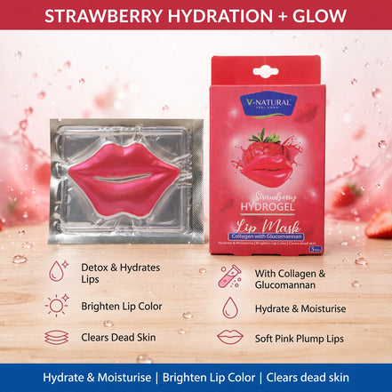 Strawberry Hydrogel Lip Mask