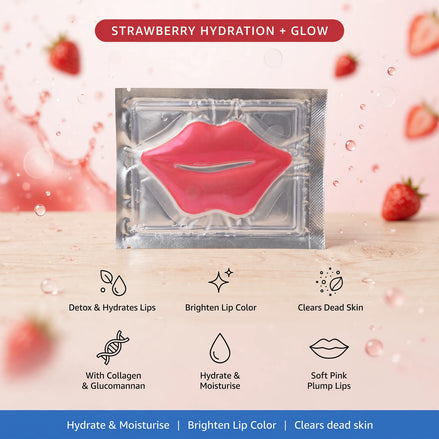 Strawberry Hydrogel Lip Mask