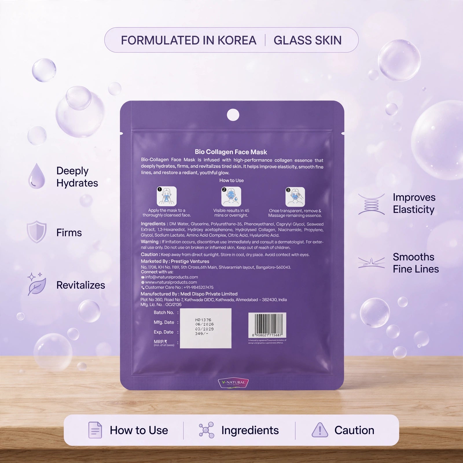 Bio Collagen Face Mask