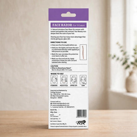 Face Razor Advanced Nano Coated (3 Razers)