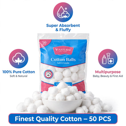 Cotton Balls Soft & Gentle