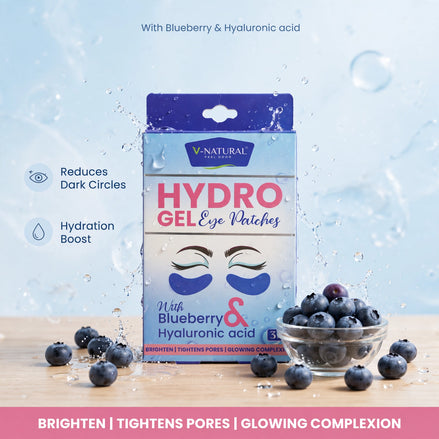 Blueberry & Hyaluronic Acid Hydro Gel Eye Patches