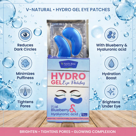 Blueberry & Hyaluronic Acid Hydro Gel Eye Patches