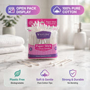 Cotton Swabs - 100 Pieces