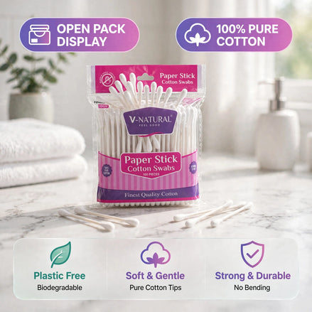 Cotton Swabs - 100 Pieces
