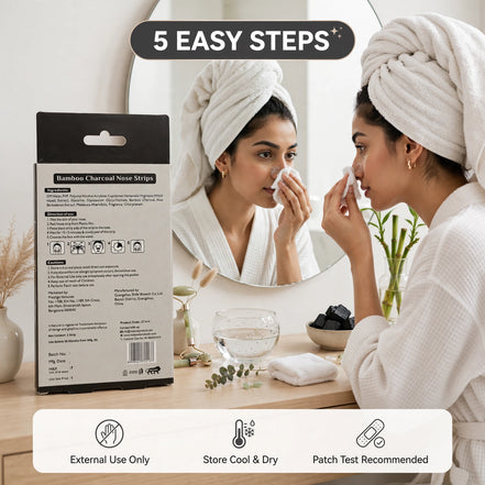 Bamboo Charcoal Nose  1 Strip