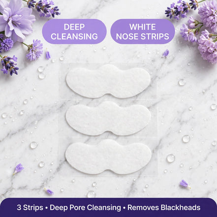 Deep Cleansing Nose Strips White - 3 Strips